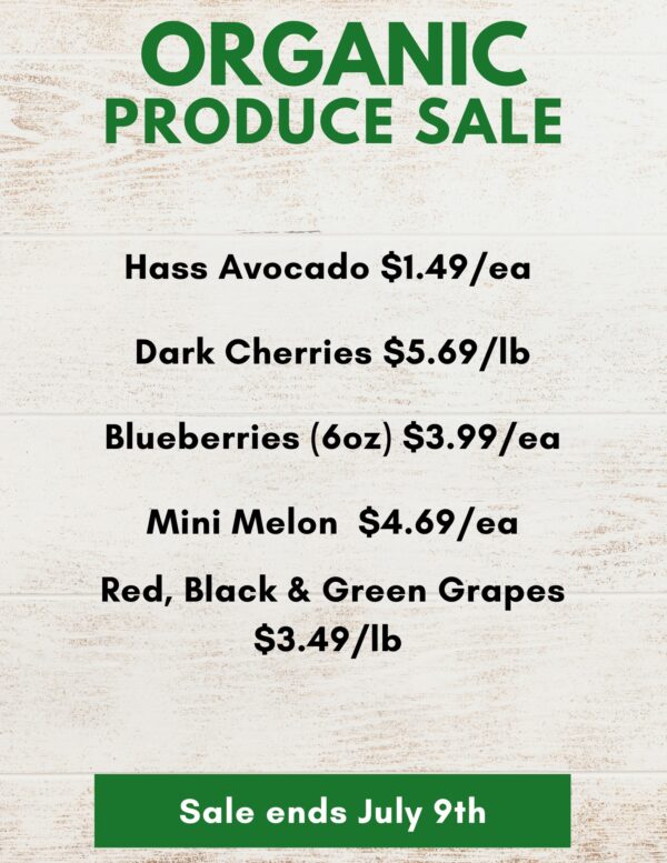 Weekly Organic Produce Sale Abby's Health & Nutrition — free download